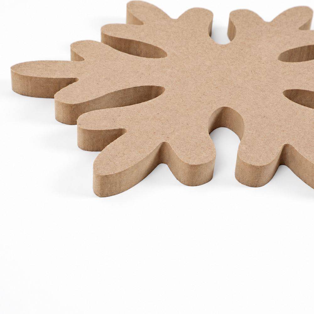 Coppia presine con decorazione fiocco di neve Le Tele di Margi