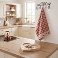 Set canovaccio con cuore legno