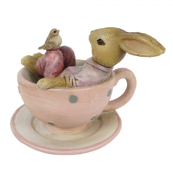 Statuetta coniglio Clayre & Eef