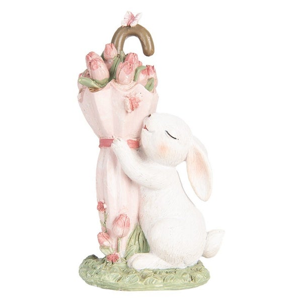Statuetta decorativa coniglio Clayre & Eef