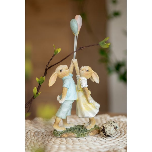 Statuetta conigli Clayre & Eef