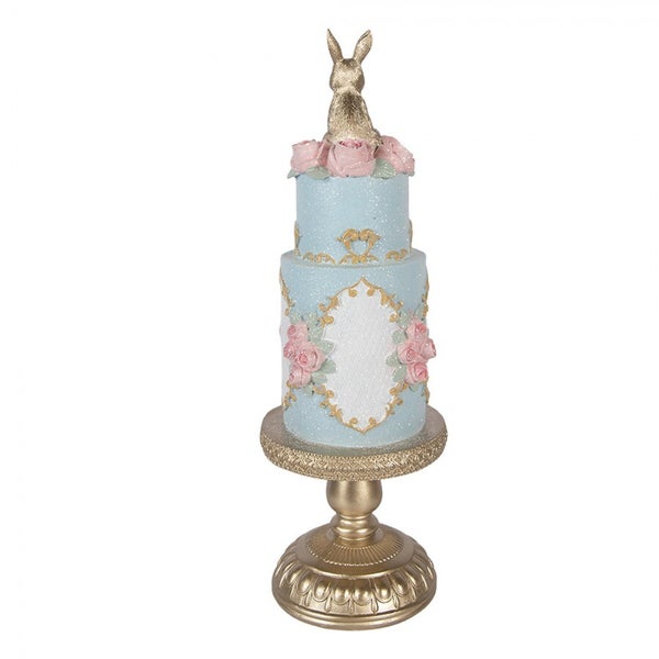 Statuetta decorativa torta Clayre & Eef