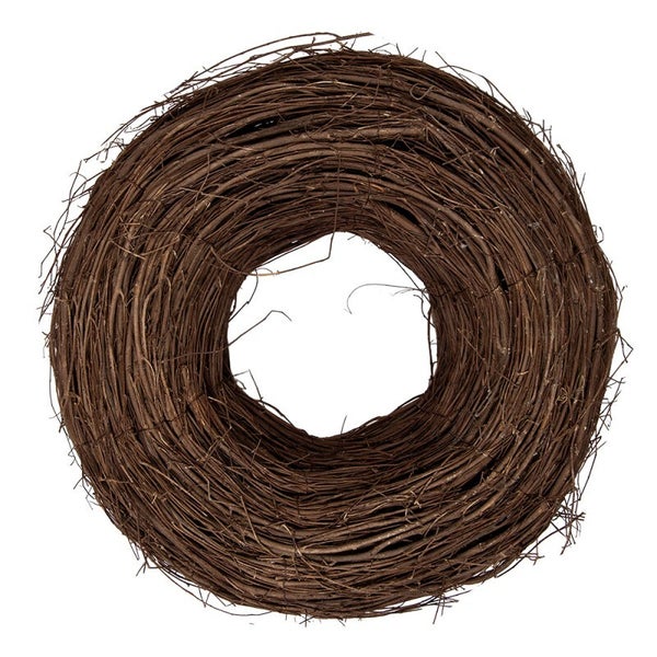 Corona ø 40x12 cm marrone rattan Clayre & Eef