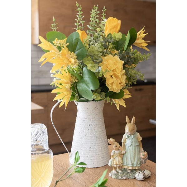 Statuetta decorativa conigli Clayre & Eef