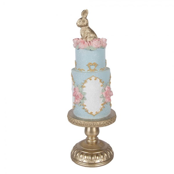Statuetta decorativa torta Clayre & Eef