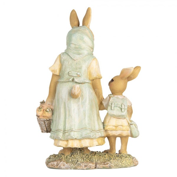 Statuetta decorativa conigli Clayre & Eef