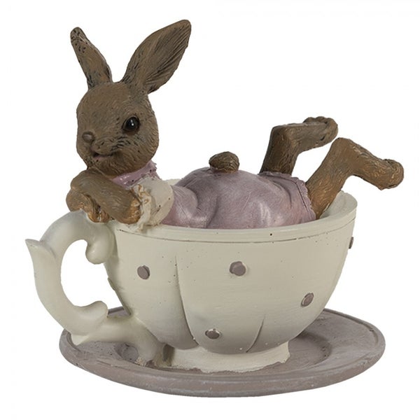 Statuetta coniglio Clayre & Eef