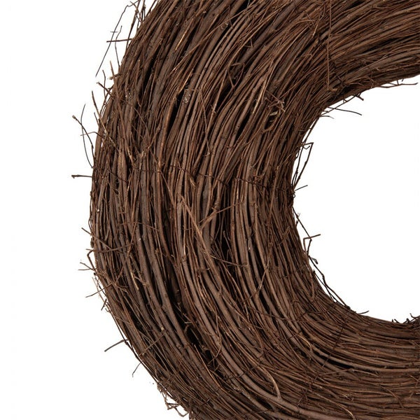 Corona ø 40x12 cm marrone rattan Clayre & Eef