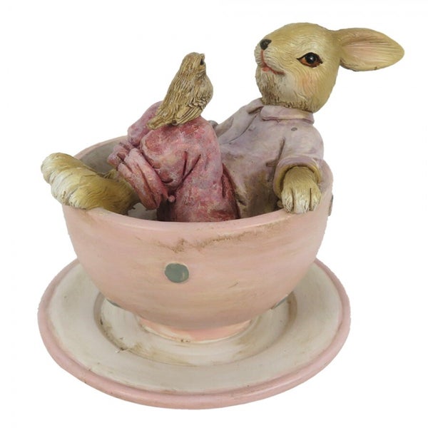 Statuetta coniglio Clayre & Eef