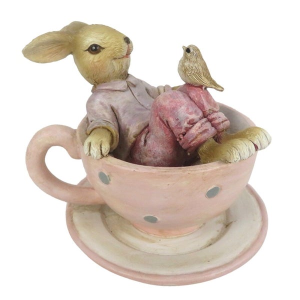 Statuetta coniglio Clayre & Eef