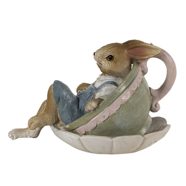 Statuetta coniglio Clayre & Eef