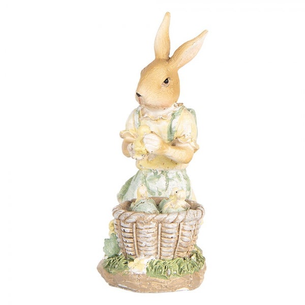 Statuetta decorativa coniglio Clayre & Eef