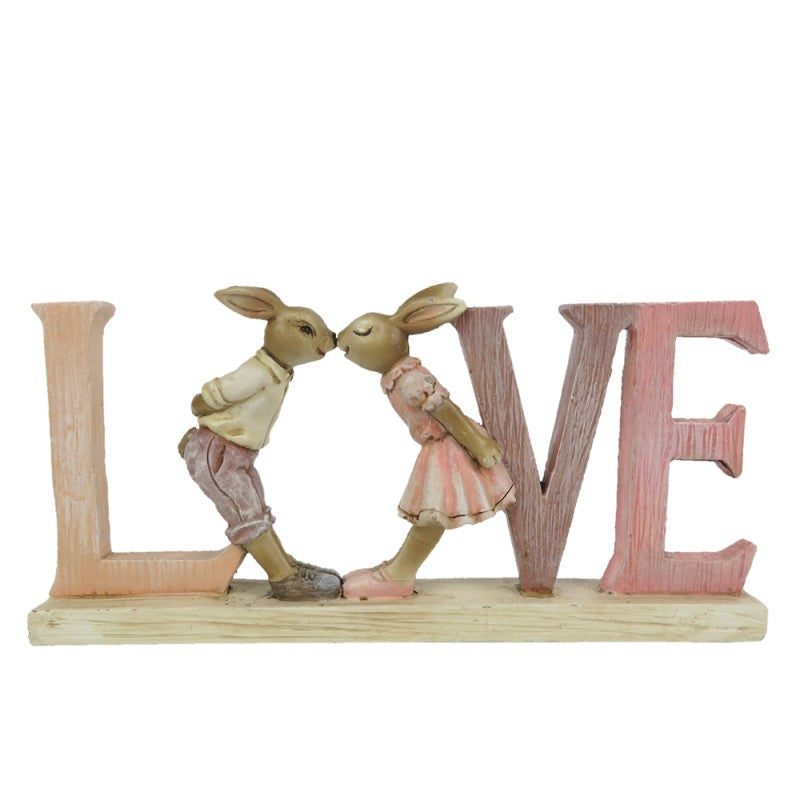 Statuetta coniglio Clayre & Eef