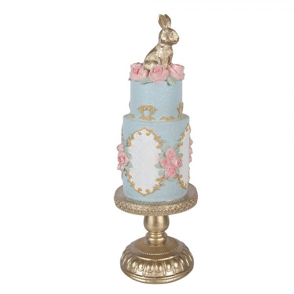 Statuetta decorativa torta Clayre & Eef