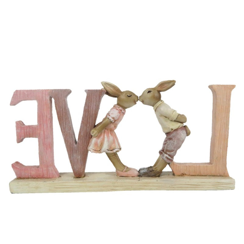 Statuetta coniglio Clayre & Eef