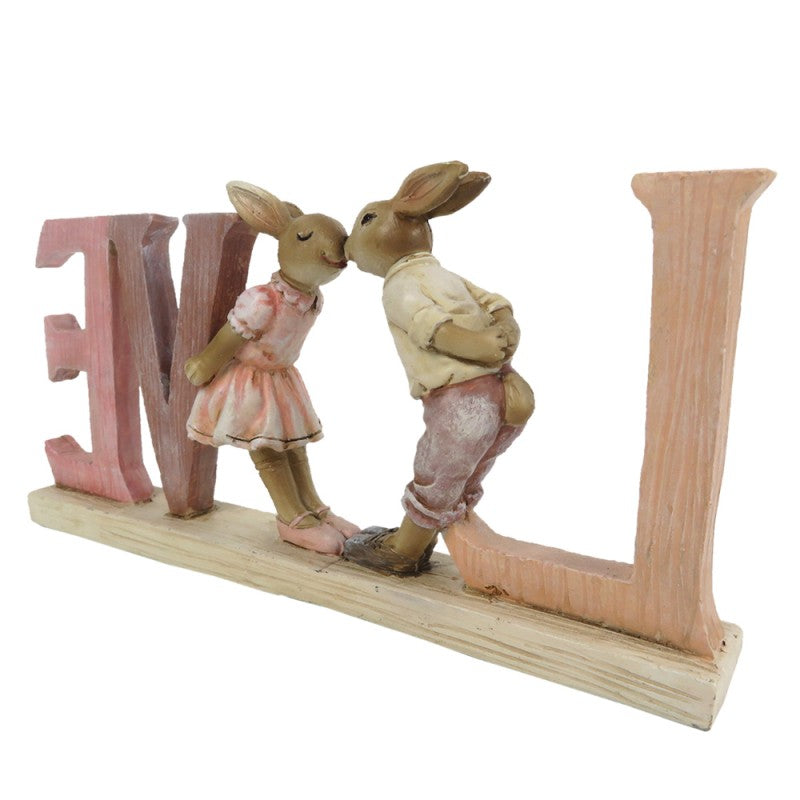 Statuetta coniglio Clayre & Eef