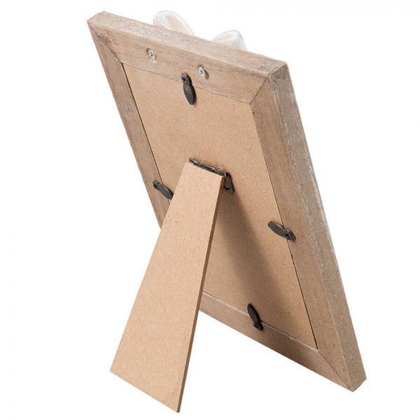 Cornice per foto 10x15 cm marrone vetro e legno Clayre & Eef