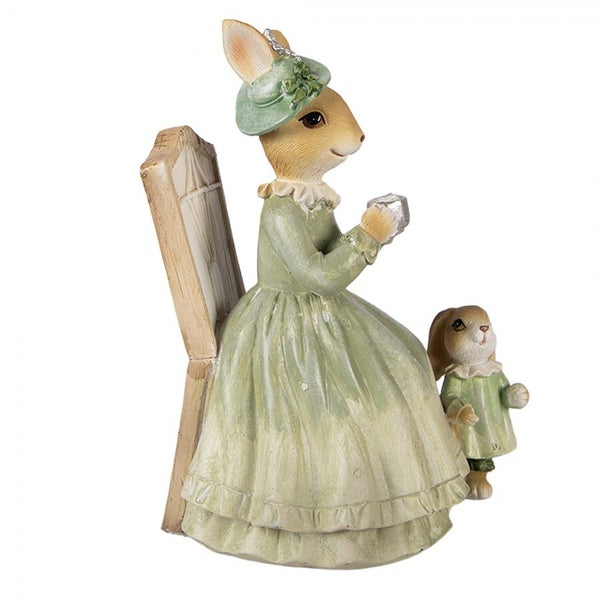 Statuetta decorativa coniglio Clayre & Eef
